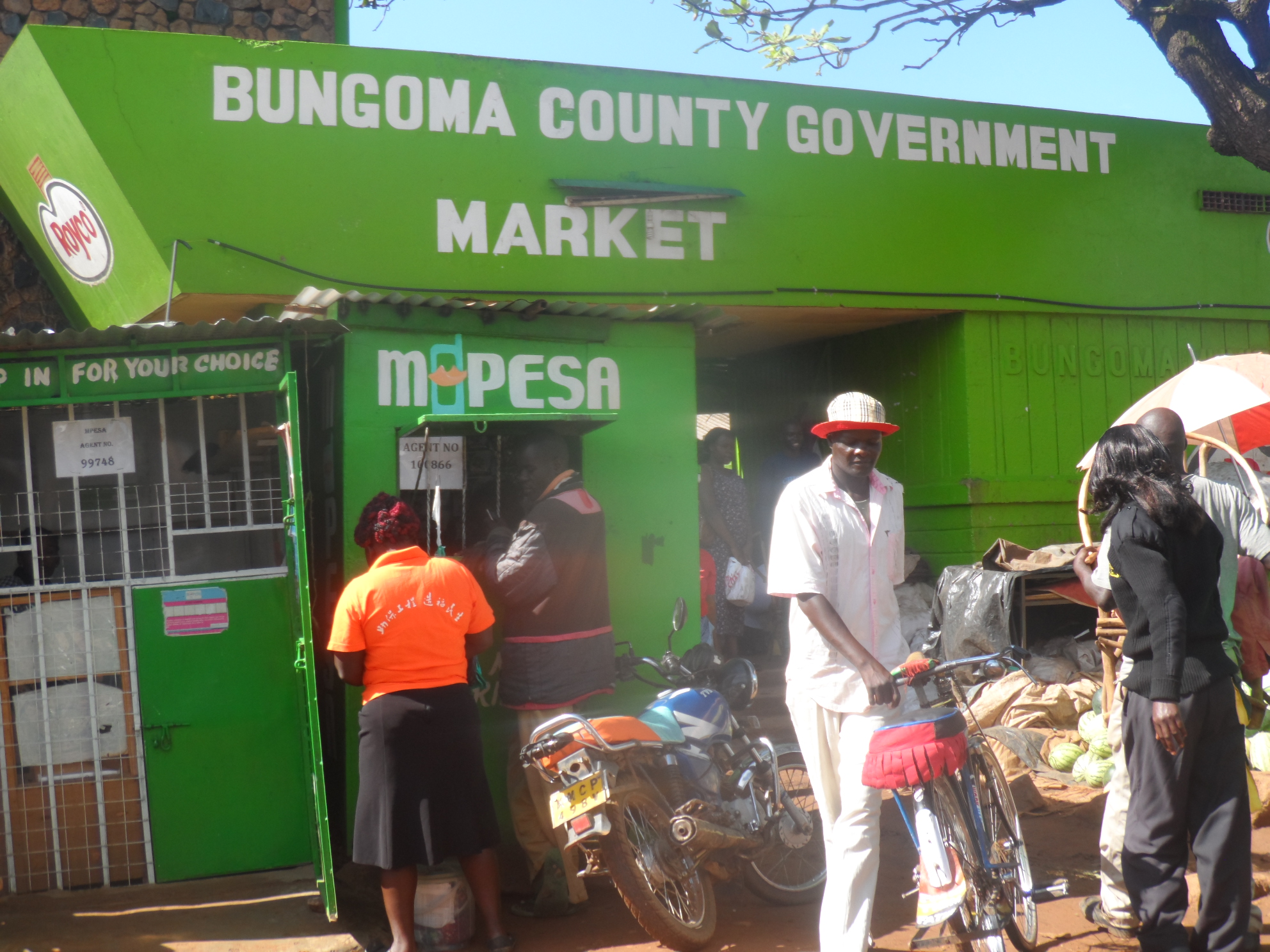 Construction of Bungoma market halted