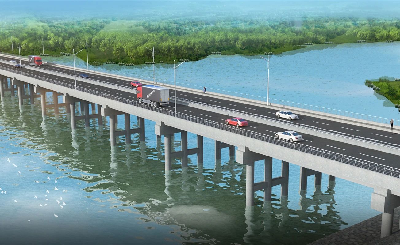 Major works underway on Makupa Bridge