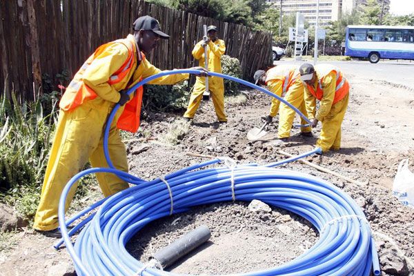 Relocation of fibre cables along Rironi-Mau summit road launched