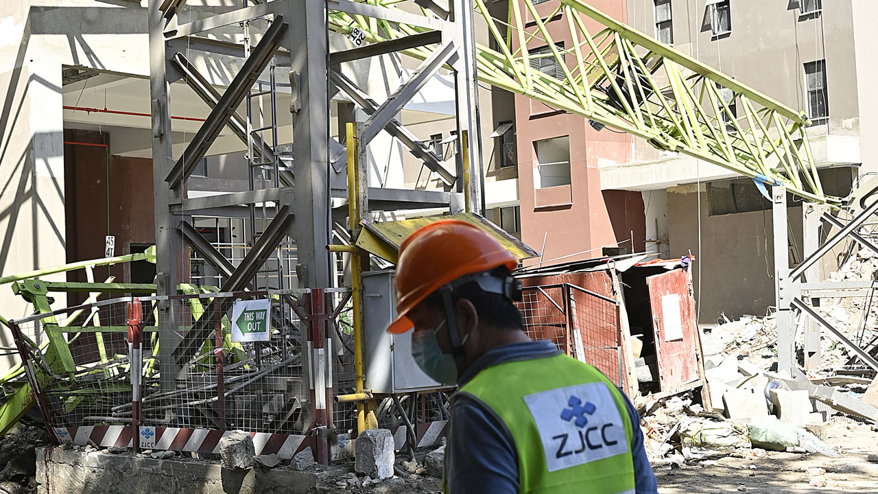 Fatal tower crane in Nairobi County collapse