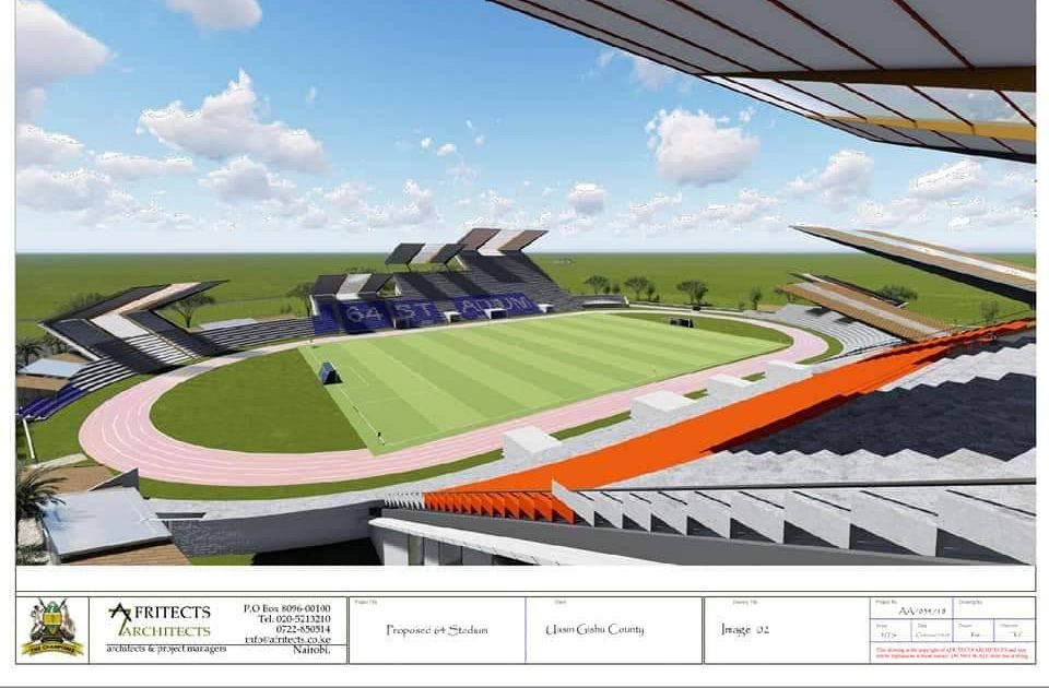 Construction of 64 Stadium in Eldoret on track