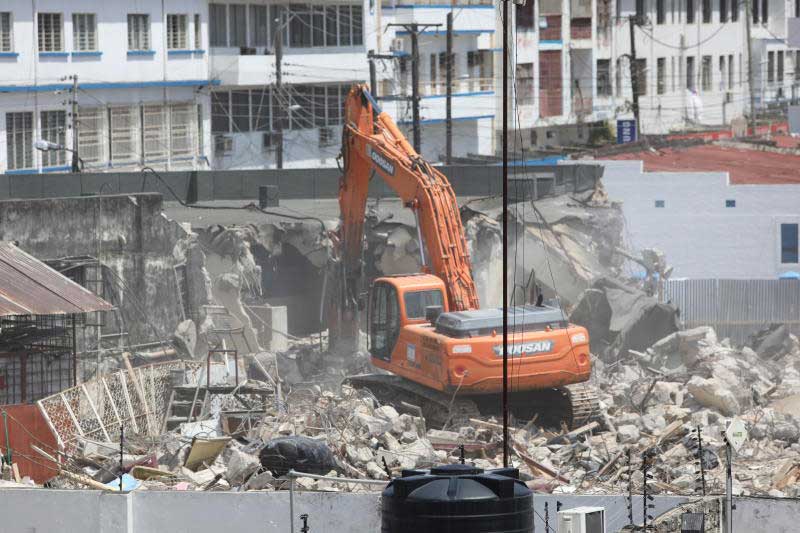 Kinoo building demolished
